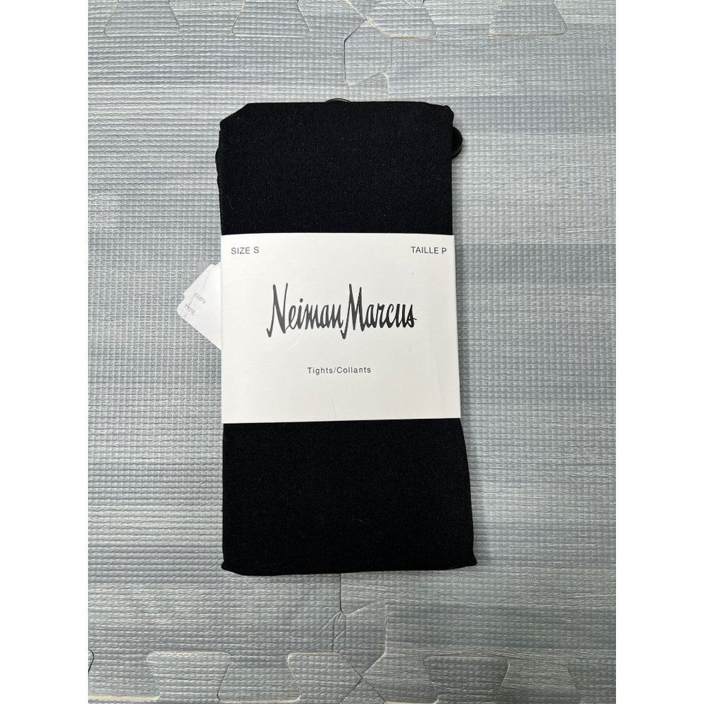 Neiman Marcus  Sheer Control-Top Tights Black Women Size Small & Medium New